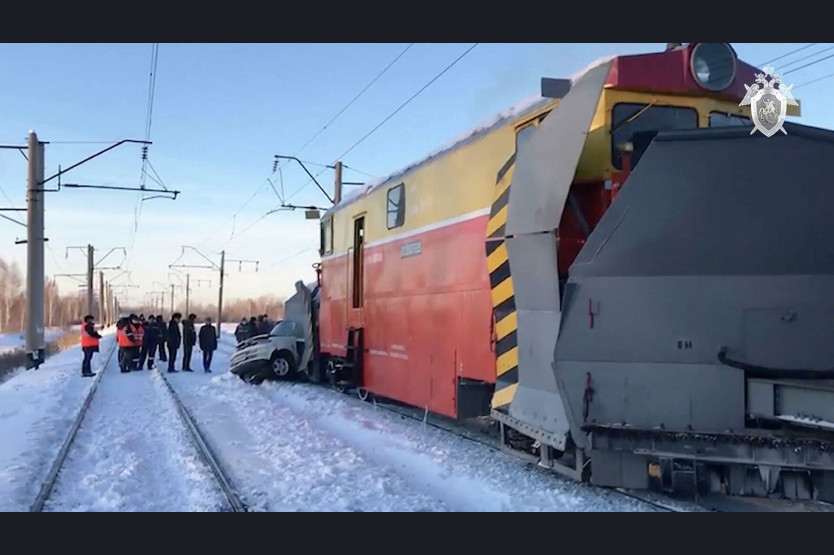 Авария в Алтайском крае с поездом